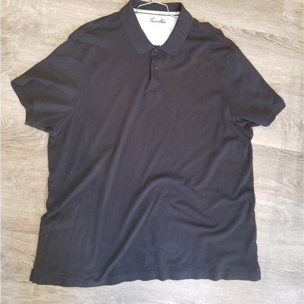 Tasso Elba Grey Men's Polo Shirt Size XXL‎